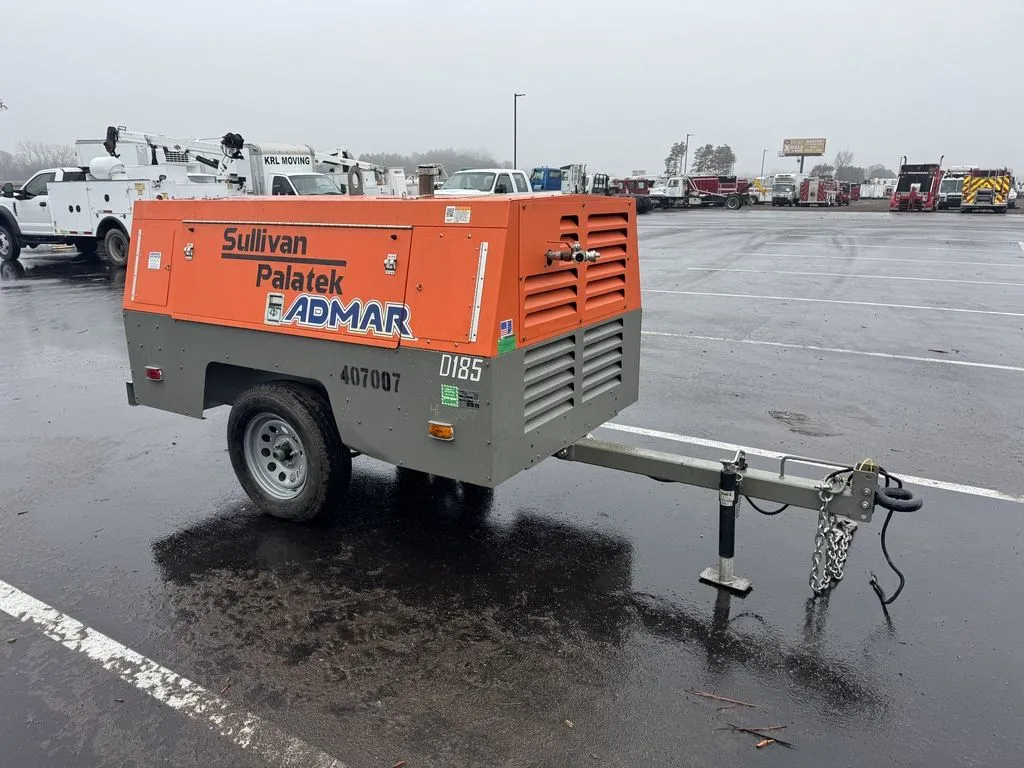 Used 2022 SULLIVAN PALATEK D185 Air Compressors, Portable Minnesota US | Carco Truck & Equipment #1514188