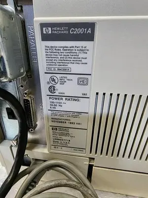 HEWLETT PACKARD C2001A LASER PRINTER