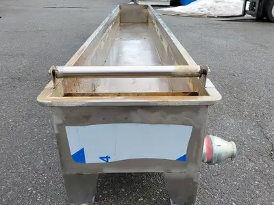 Stainless Steel Water Bath 159 x 22.5 x 23 in.