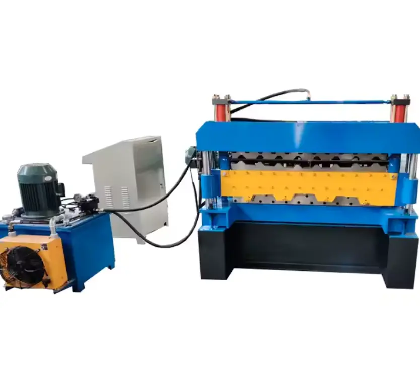 GI Metal Deck Roll Forming Machine – UAE