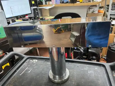 Used Falcon Restaurant Supply Used "T" Style Pedestal Draft Beer Tower Dispenser 4 Tap Beer Equipment Illinois US | Falcon Restaurant Supply #1376109