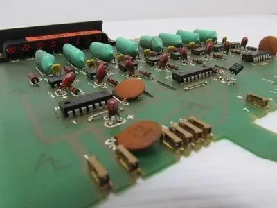 Barber Colman a-11008-2 PCB Computer Circuit  Module Board AC Input card