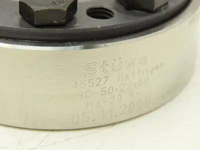 Stuwe HSD 50x22x50 Shrink Disc Shaft Coupling Adapter 50mm ID D-45527