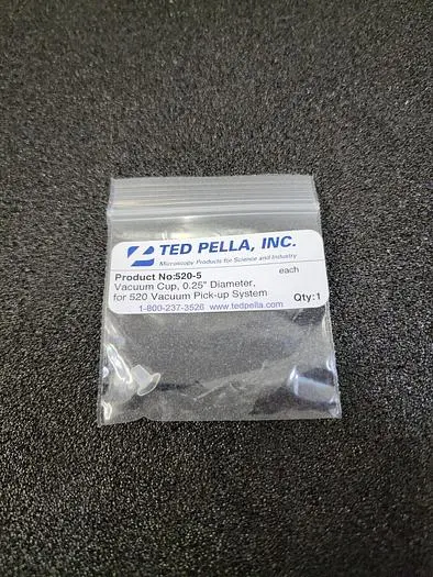 TED PELLA 520-5 VACUUM CUP, 0.25'' DIAMETER