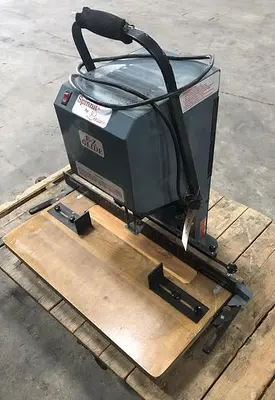USED LASSCO SPINNIT EBM-S, SINGLE SPINDLE EZ GLIDE PAPER