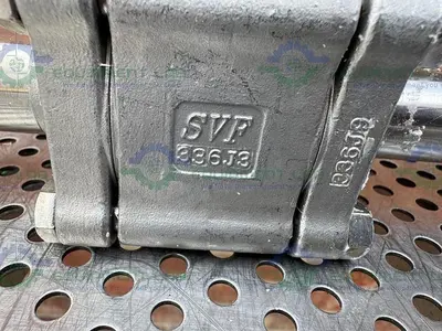 USED SVF -F. C. I. SB76666ATETO BALL VALVE 1500 PSI W/ 1" SANITARY FITTING TO PIPE