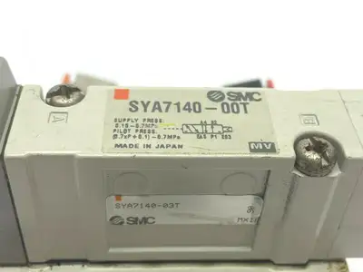 SYA7140-00T | SMC  Air Pilot Valve with Base - Used