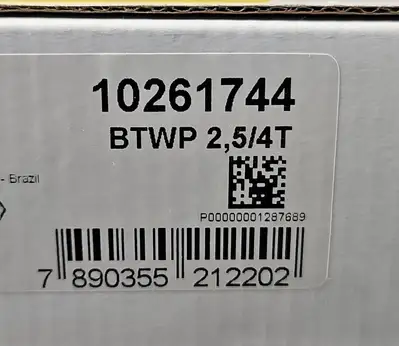 Weg 10261744 TERMINAL BLOCK BTWP 2.5/4T-VD/AM. Box with 50. Loc3F-10