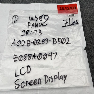 Used FANUC A02B0283B502 Misc Industrial Equipment California US | Davliegogo LLC #1710005