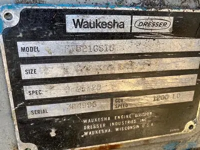 USED WAUKESHA F3521GSIU