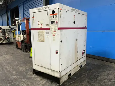 Used GARDNER DENVER EFE99A Rotary Screw & Sliding Vane Air Compressors Ohio US | HGR 24 #1419003