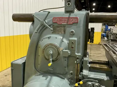 #4 KEARNEY & TRECKER MILWAUKEE MODEL 4CK HORIZONTAL MILLING MACHINE: YOBRO #23955