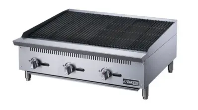 New | in-Stock Dukers New Dukers DCCB36 36 in. W Countertop Radiant Boiler Broilers Illinois US | Falcon Restaurant Supply #1375162