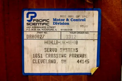 NEW PACIFIC SCIENTIFIC H41HLLT-LNK-NS-00