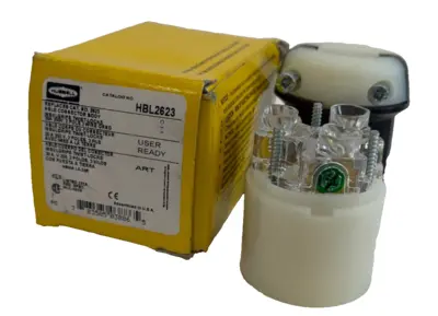 NEW HUBBELL HBL2623 RECEPTACLE 30A 250V