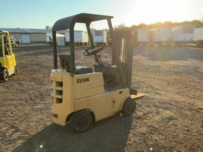 Used CLARK C20 4-Wheel Sit down Electric Counterbalance Forklifts Michigan US | Miedema Asset Management Group #1579468