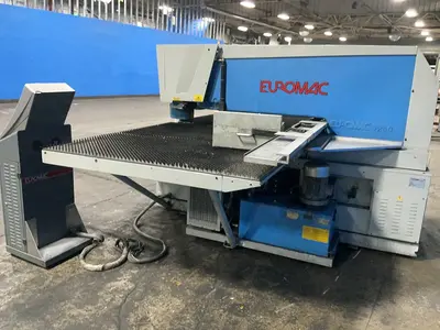 Used 2011 EUROMAC BX 1250/30 Single Station Punches Ohio US | HGR 24 #1419008