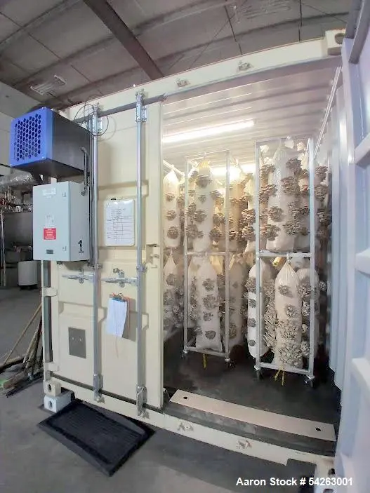 Used Semi-Automated Mushroom Substrate Processing System for Sale