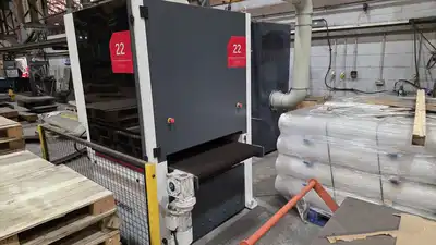 Timesaver 22 Series 900 -HW  Heavy Slag Removal, Deburring, and Finishing Machine