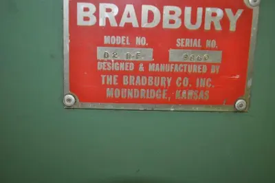 USED BRADBURY D2-RF