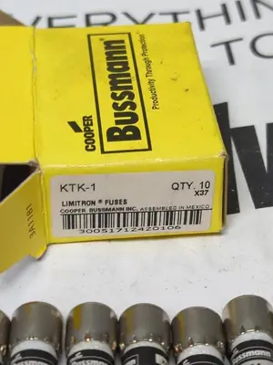 New | in-Stock COOPER BUSSMANN KTK-1 Miscellaneous Equipment (Electrical & Power) Ohio US | Surplus Asset Holdings #1237848