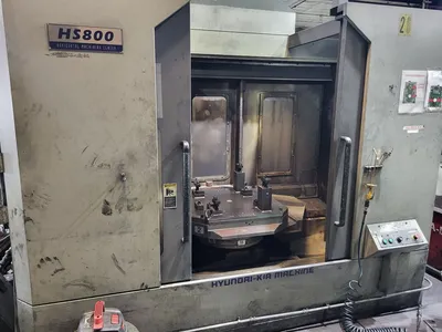 2012 HYUNDAI KIA HS800 Horizontal Machining Centers | Tight Tolerance Machinery (2)