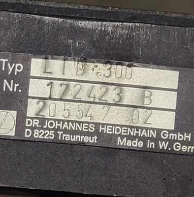 USED HEIDENHAIN Does Not Apply