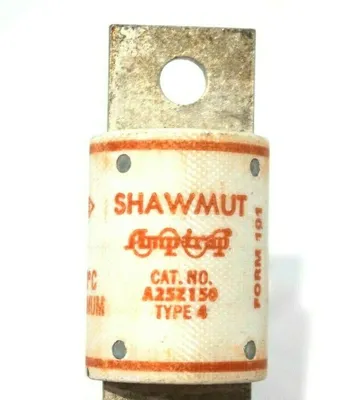 5 NEW SHAWMUT A25Z150 FUSES TYPE 4