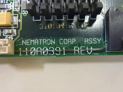 USED NEMATRON CORP 110A0391