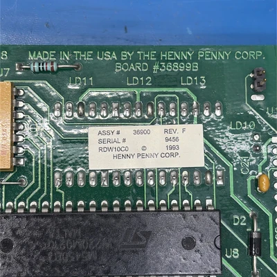 Used Henny Penny 36899B Food, Restaurant, & Bakery Parts & Accessories Indiana US | J&J Industrial Supply #1414334