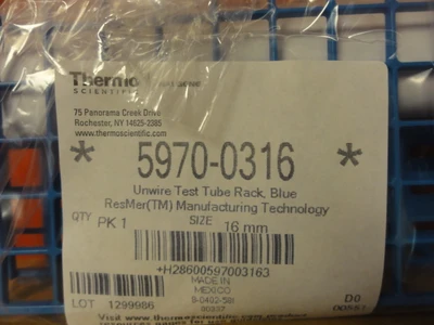 NEW THERMO SCIENTIFIC 5970-0316
