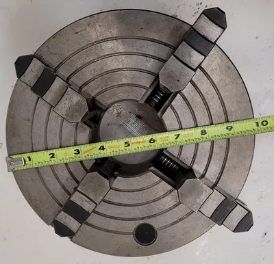 BISON 10" 4 Jaw Chuck Tooling & Accessories, Lathe Chucks | Machinery Central (3)