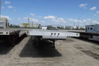 Used 2016 DOONAN 53 FT TANDEM ALUMINUM Flatbed Trailers Manitoba CA | Conquest Truck & Auto Sales #1421319
