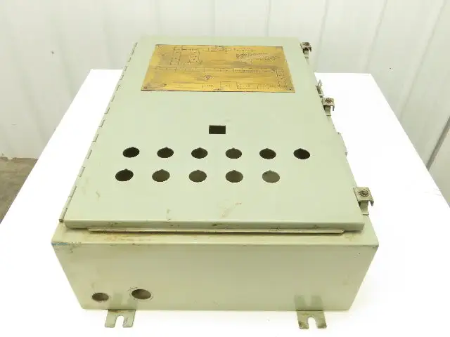 Hoffman A302008LP Electrical Enclosure Control Panel 30X20X8" Back Panel