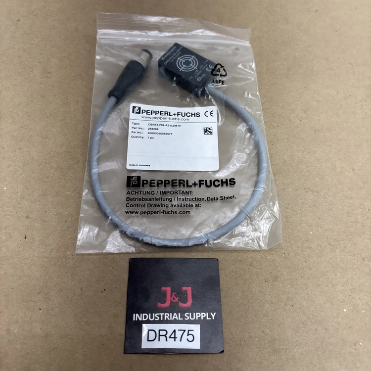 New | in-Stock Pepperl CBN15-F64-A2-0,3M-V1 Sensors Indiana US | J&J Industrial Supply #872095