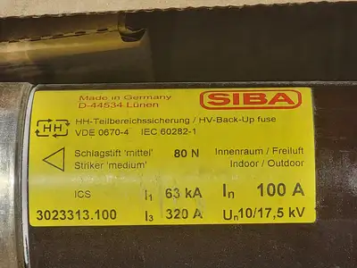 New | in-Stock SIBA 3023313.100 Misc Electrical & Power Parts British Columbia CA | Lenmark #1438904