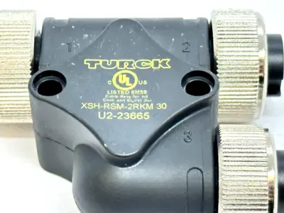New | in-Stock Turck XSH-RSM-2RKM 30 Electronic Splitters Michigan US | Maverick Industrial Sales #1463886