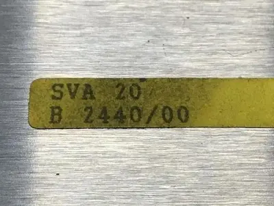 USED BACHMANN SVA 20