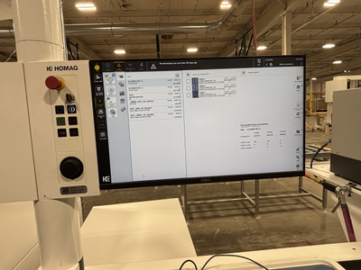 Homag SawTeq B-400 Rear-Load Panel Saw - 2022 Machine!