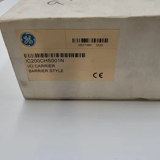 New | in-Stock GE GE - IC200CHS001N SEALED IN ORIGINAL BOX PLC Input & Output | ND Industrial Surplus #1218780