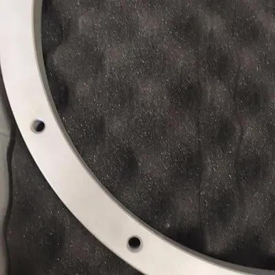 STAINLESS CLAMPING RING WITH COPPER ONLAY