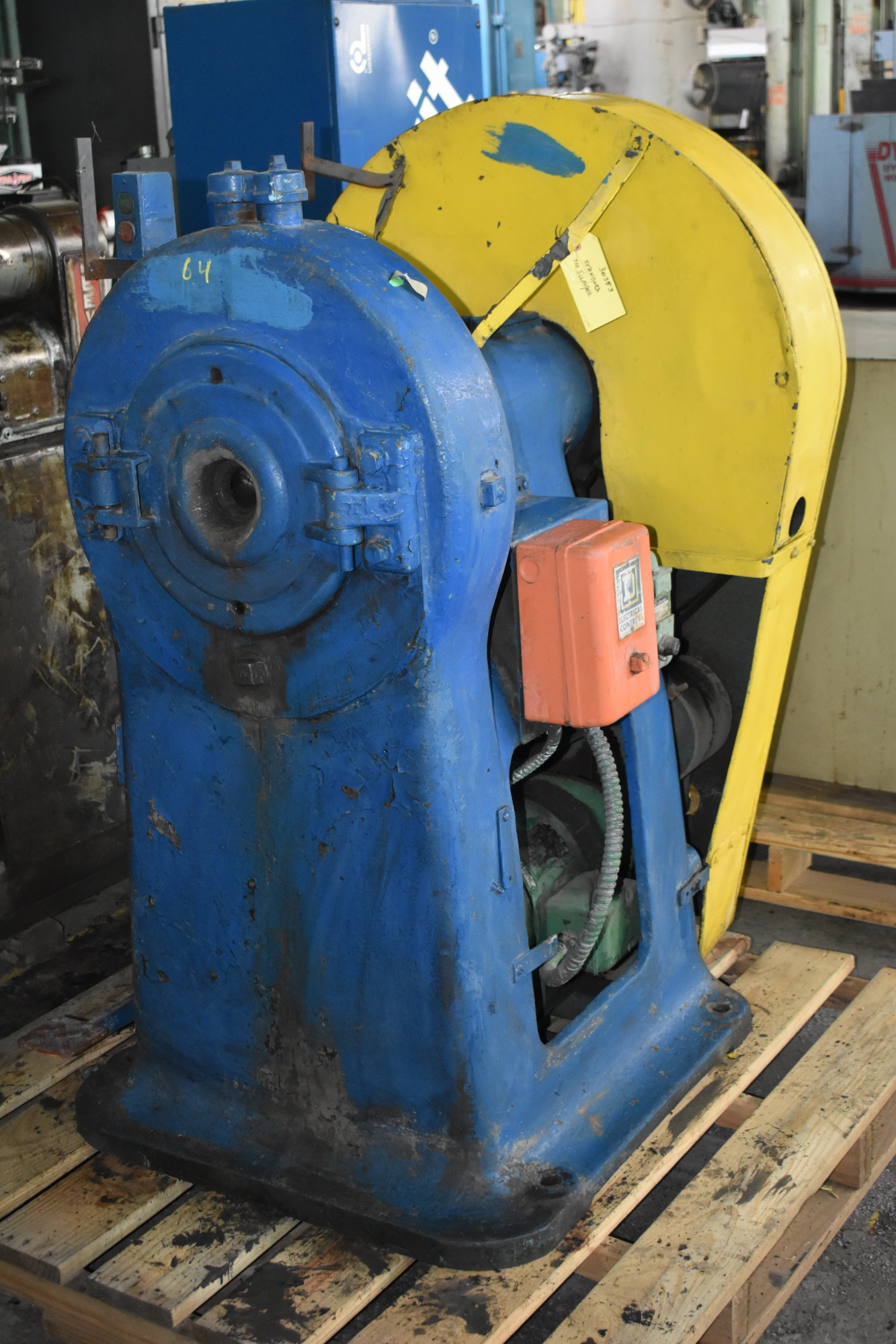 1-3/4" STANDARD "3SA" 2-DIE ROTARY SWAGER w/5 HP MOTOR - 1-3/4” TUBE CAPACITY - 7/8” SOLID CAPACITY