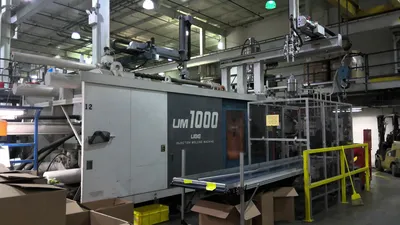 1999 UBE UM1000 Injection Molding Horizontal/Vertical | Machinery Network (3)
