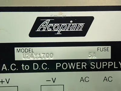 USED ACOPIAN U24Y1700