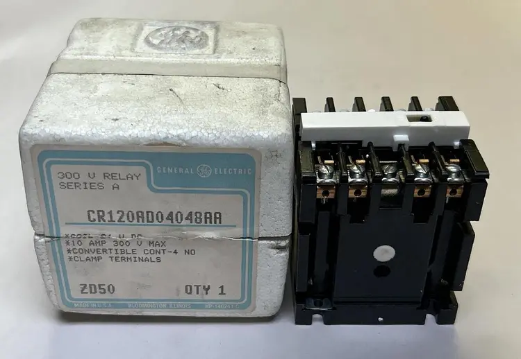 Used GENERAL ELECTRIC CR120AD04048AA Miscellaneous Equipment (Electrical & Power) | Surplus Asset Holdings #1198294