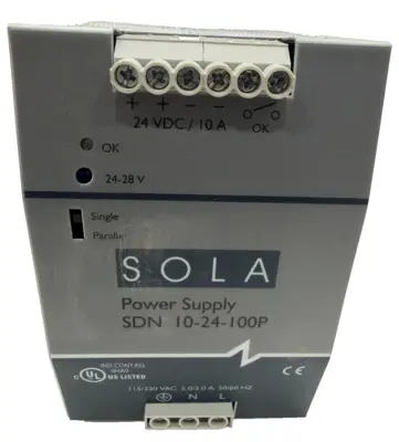 NEW EMERSON SOLA HD SDN 10-24-100P POWER SUPPLY SDN1024100P