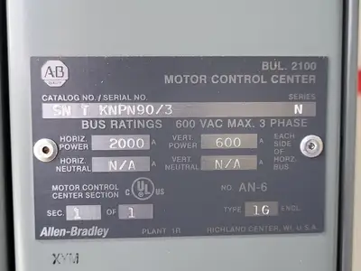 NEW ALLEN-BRADLEY SNTKNPN90