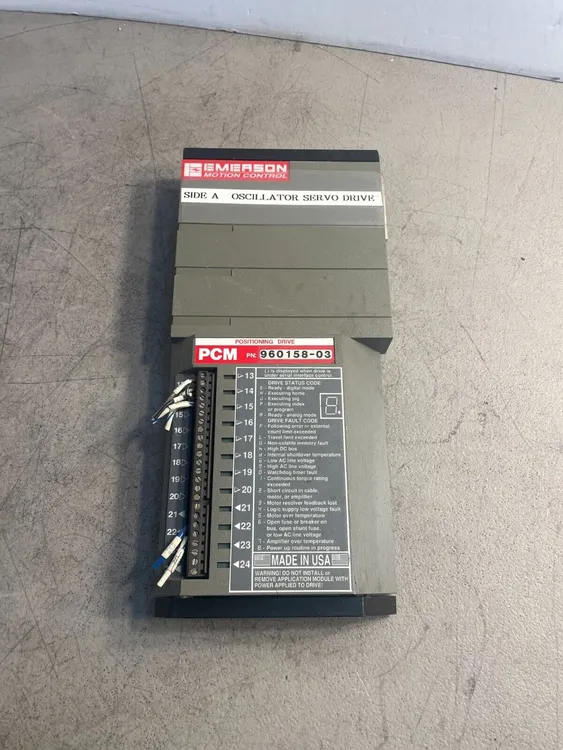Used Emerson Emerson 960158-03 PCM Servo Drives South Carolina US | Palmetto Automation #1163366