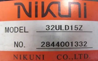 NEW NIKUNI IK-FCKLA21-4P-1.5KW PUMP 32ULD15Z IKFCKLA214P15KW