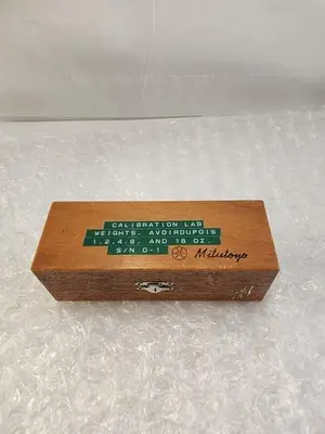 MITUTOYO CALIBRATION LAB WEIGHTS